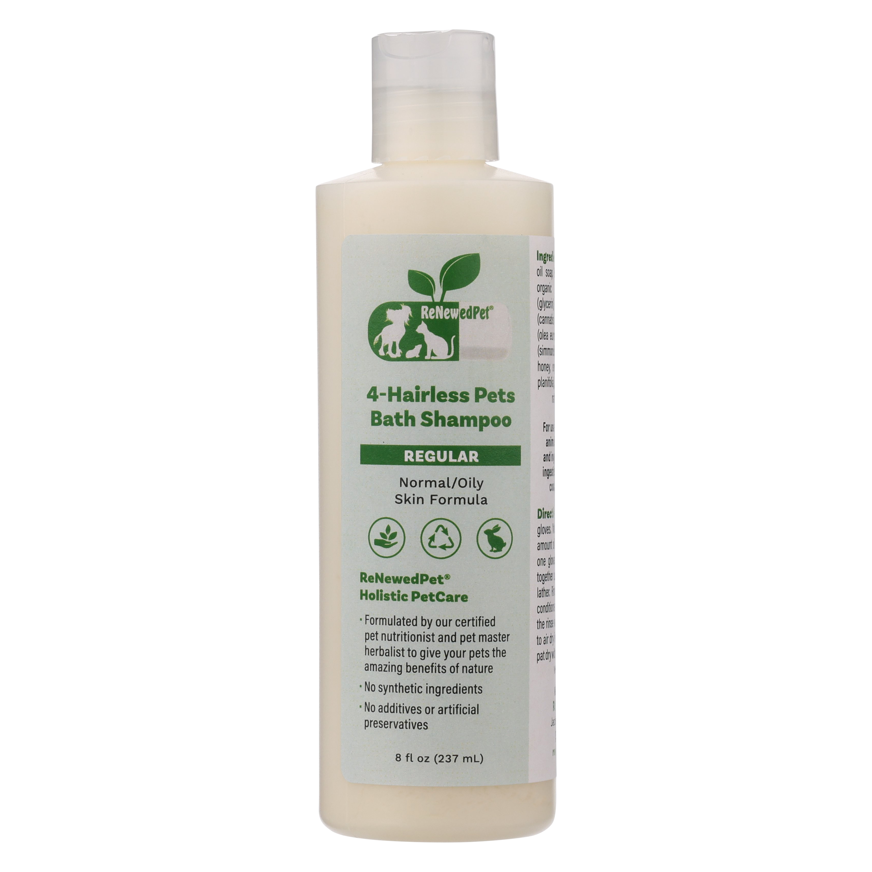 4-HAIRLESS PETS PETS REGULAR SHAMPOO