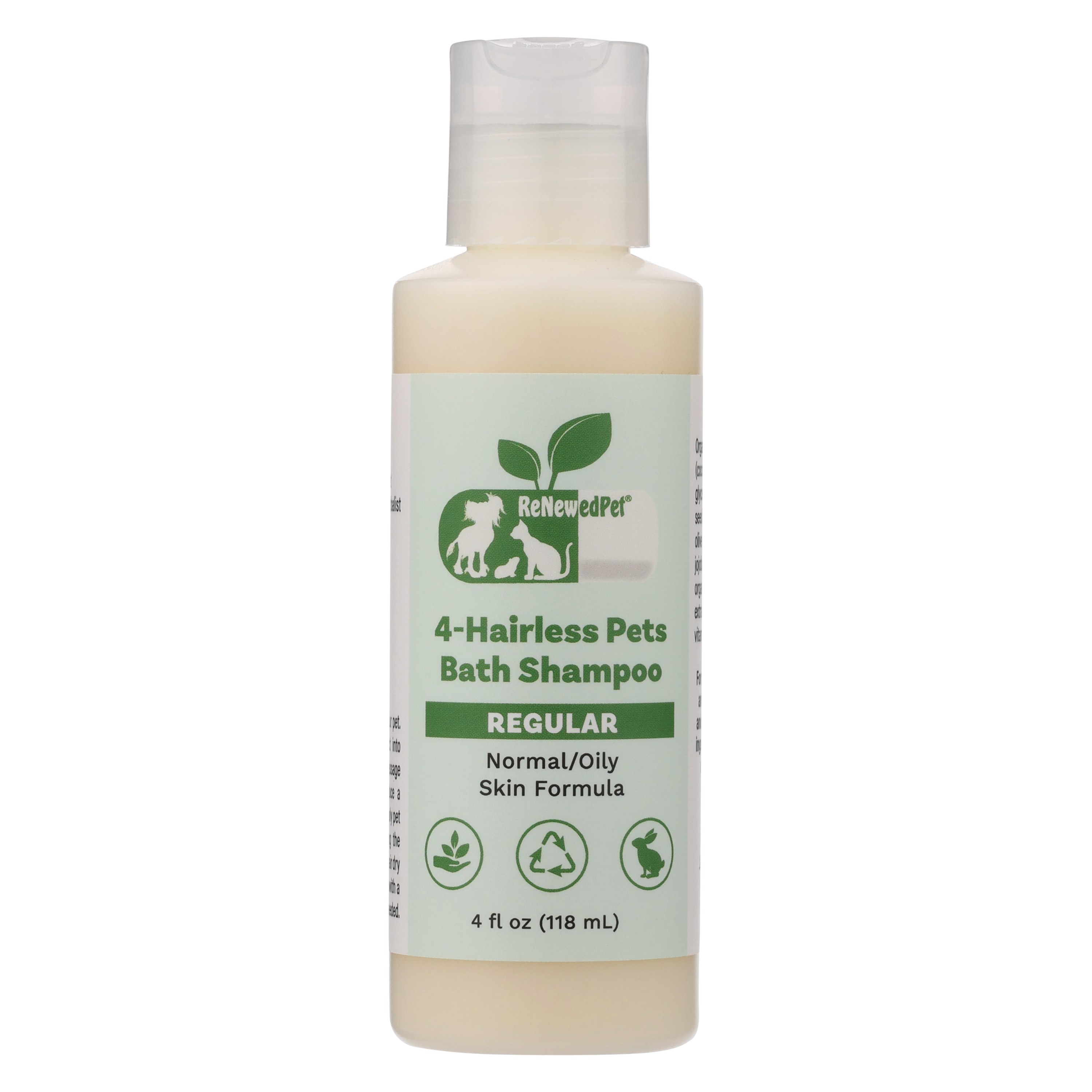 4-HAIRLESS PETS PETS REGULAR SHAMPOO