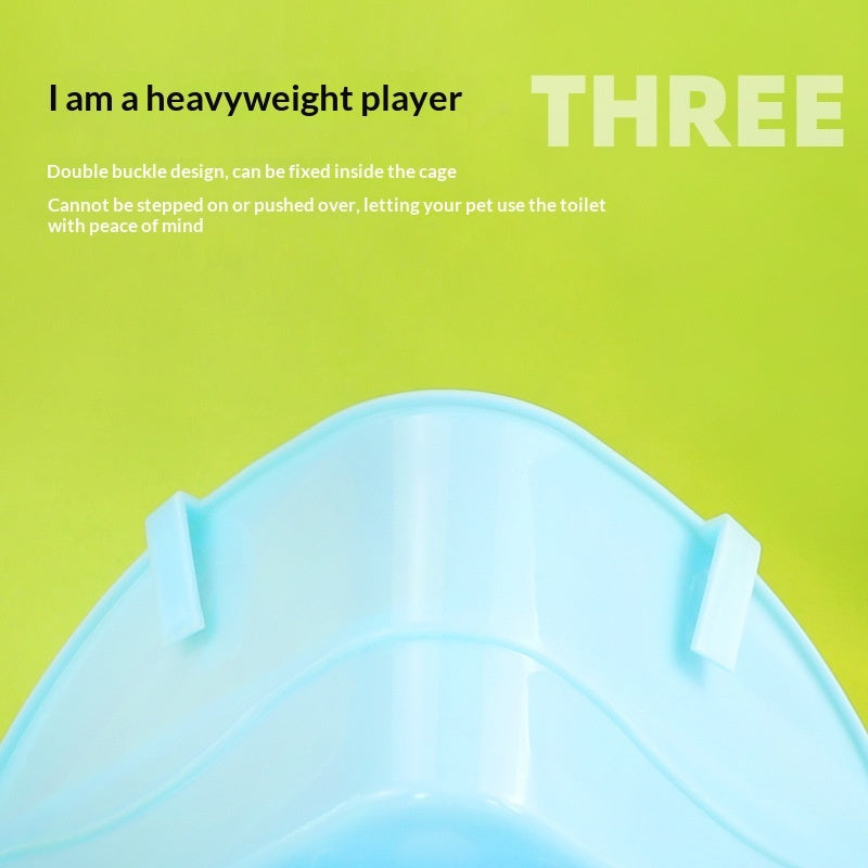 Pet Bunny Triangle Toilet Supplies Potty