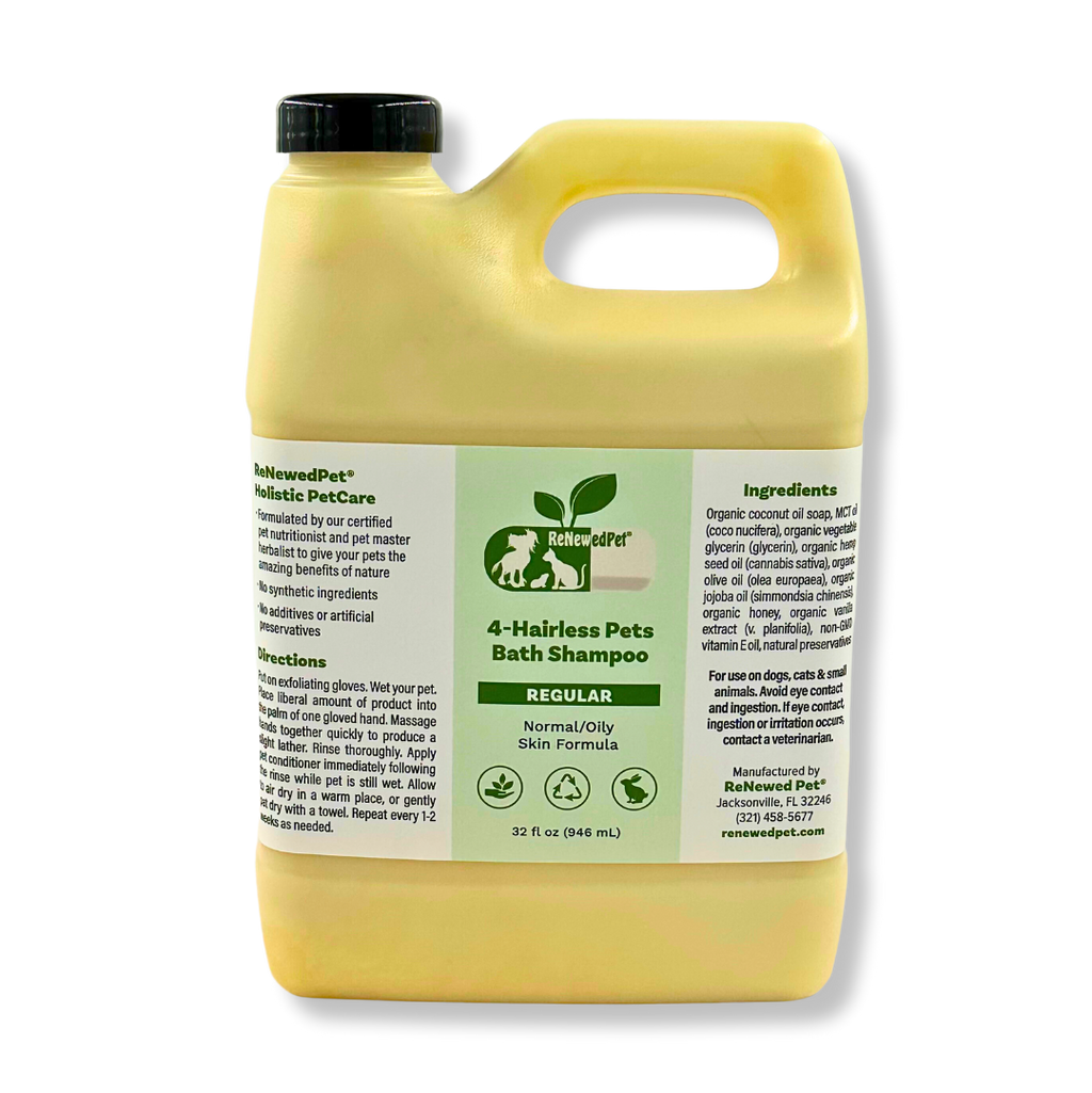 4-HAIRLESS PETS PETS REGULAR SHAMPOO