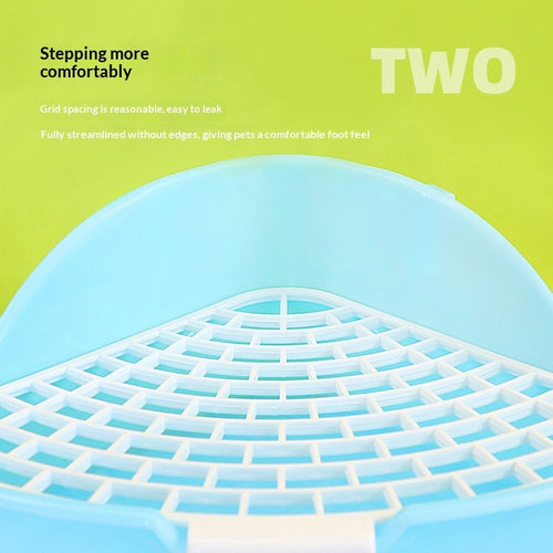 Pet Bunny Triangle Toilet Supplies Potty